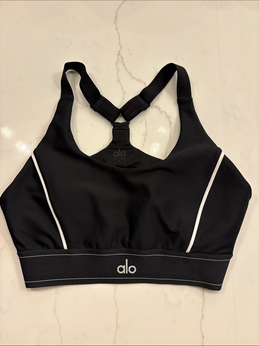 Alo Airlift Suit Up Sports Bra Sz L